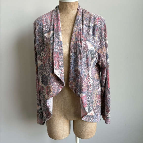 Anthropologie Zaha Open-Front Cardigan Sweater Size Large NEW - Picture 2 of 10